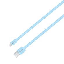 Astrum Charge / Sync Micro USB Flat Cable - Blue