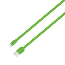 Astrum Charge / Sync Micro USB Flat Cable - Green