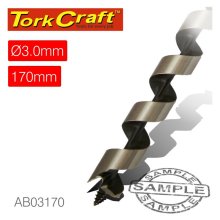 Tork Craft Auger Bit 3 X 170mm Pouched