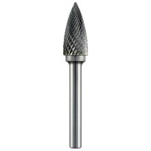 Alpen Tc Rotary Burr 12mm Arc Pointed Nose For Hard Metals
