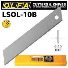 Olfa Blades 18mm Non Segmented