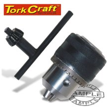 Tork Craft Chuck & Key 10mm 3/8 X 24 Blister
