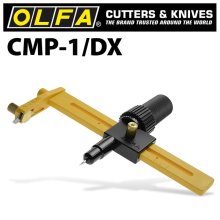 Olfa Compass Cutter With Ratchet & 10 Spare Blades
