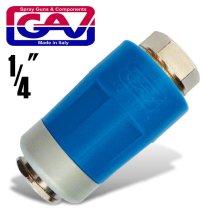 Gav Safety Quick Coupler 1/4"F Packaged