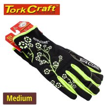 Tork Craft Ladies Slim Fit Garden Gloves Black Medium