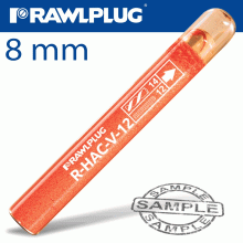RAWLPLUG R-Hac-V Vinylester Hammer-In Glass Capsules 8Mm