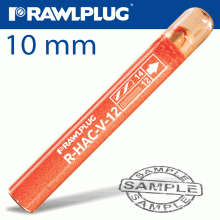 RAWLPLUG R-Hac-V Vinylester Hammer-In Glass Capsules 10Mm