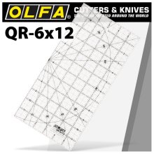Olfa Quilt Ruler Imperial 6in X 12in