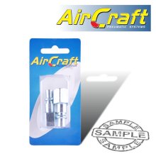 Air Craft Connector Aro Type 1/4" Female 2pack