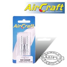 Air Craft Connector Aro Type 8mm Hose Tail 2pack