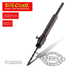 Tork Craft Adaptor SDS Plus 200mm X M22 For Hollow Core Bit