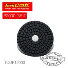 Tork Craft 100mm Diamond Polishing Pad 2000 Grit Pink