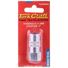 Tork Craft Hydraulic 4 Jaw Coupler 1/8" Blister