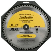 Tork Craft Blade Contractor 315 X 60t 30/1/20/16 Circular Saw Tct