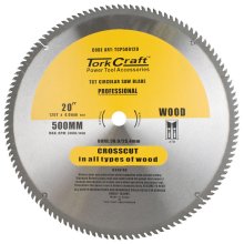 Tork Craft Blade Contractor 500 X 120t 30/1 Circular Saw Tct