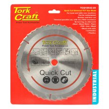 Tork Craft Universal Quick Cut Tct Blade 185x42t 20-16