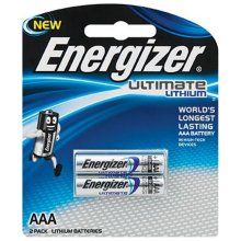Energizer Energizer Ultimate Lithium: Aaa - 2 Pack (Moq6)
