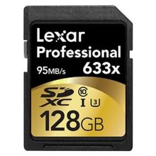 Lexar 128GB SD Professional 633X 95MB/s (UHS-I) (Class 10)