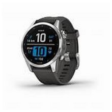 Garmin fenix 7S - Silver with Graphite Band