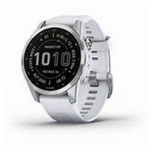 Garmin fenix 7S - Silver with Whitestone Band