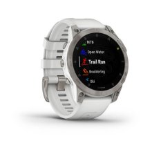 Garmin epix Gen 2 - Ti w/Carrera White Silicone Band