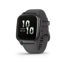 Garmin Venu Sq 2 - Slate Bezel with Shadow Gray Case and Silicone Band