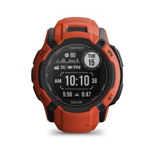 Garmin Instinct 2X, Solar - Flame Red