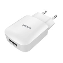 Astrum Home Charger EU Single USB 5V 2A - CH230 White