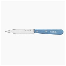 Opinel Serrated Knife No 113 - Sky Blue