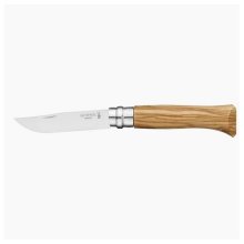 Opinel No 8 Stainless Steel Olive Wood Handle