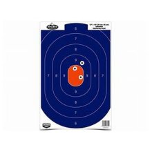 Birchwood Casey Dirty Bird 12 X 18 Blue / Orange Silhouette Target, 100 Targets