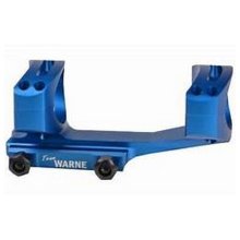 Warne 1" Skeleton Mount For Ar Blue (SKEL1BU)