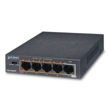 Planet 4-Port 10/100Mbps 802.3af/at POE + 1-Port 10/100MBPS Desktop Switch