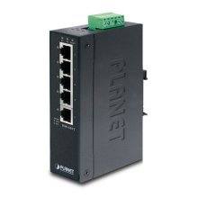 Planet IP30 Slim Type 5-Port Industrial Fast Ethernet Switch (-40 to 75 degree C)