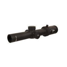 Trijicon Credo 1-4x24 Second Focal Plane (SFP) Riflescope w/ Red MRAD Ranging, 30mm Tube, Matte