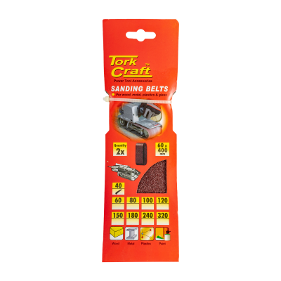 (image for) Sanding Belt 60 X 400mm 40grit 2/pack ( For Triton Palm Sander)