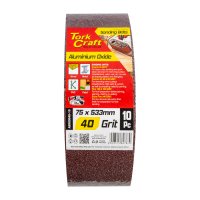 (image for) Sanding Belt 75 X 533mm 40 Grit 10/pack