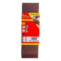 (image for) Sanding Belt 75 X 533mm 80grit 2/pack