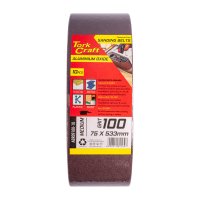 (image for) Sanding Belt 75 X 533mm 100grit 10/pack