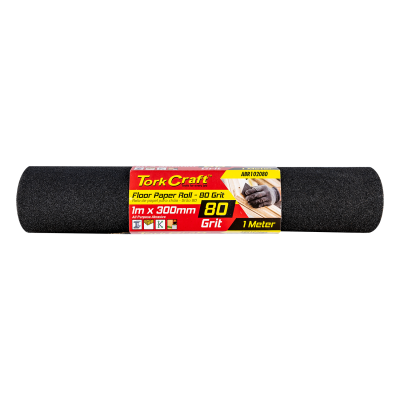 (image for) Floor Paper Roll 300mm X 1m 80 Grit
