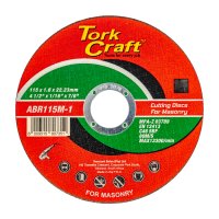 Cutting Disc Masonry 115 X 1.6 X 22.2mm (image for) Cutting Disc Masonry 115 X 1.6 X 22.2mm