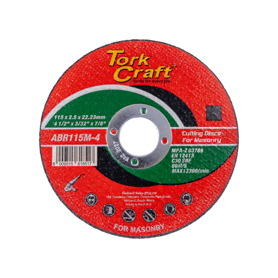 (image for) Cutting Disc Masonry 115 X 2.5 X 22.22mm
