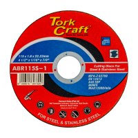 (image for) Cutting Disc Metal & Ss 115 X 1.6 X 22.2 Mm