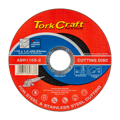 (image for) Cutting Disc Steel & Ss 115 X 1.0 X 22.2 Mm