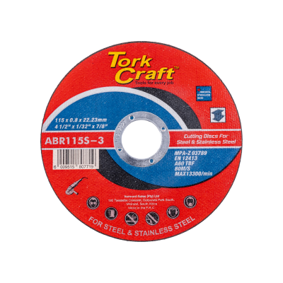 (image for) Cutting Disc Steel & Ss 115 X 0.8 X 22.2 Mm