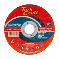 (image for) Cutting Disc Stainless Steel 115 X 3.0 X 22.22mm