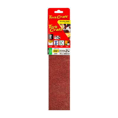 (image for) Sanding Belt 75 X 610mm 100grit 2/pack