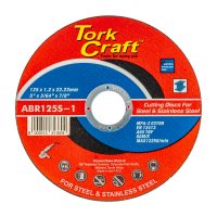 Cutting Disc Steel & Ss 125 X 1.2 X 22.2mm (image for) Cutting Disc Steel & Ss 125 X 1.2 X 22.2mm