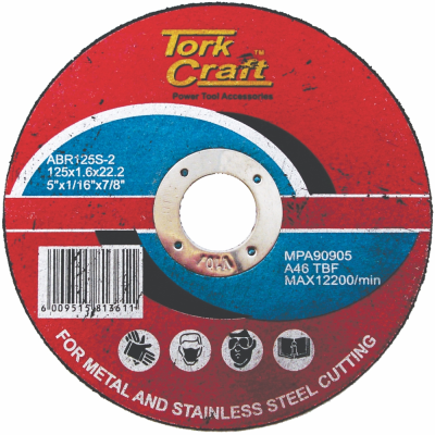 (image for) Cutting Disc Steel 125 X 1.6 X 22.2mm