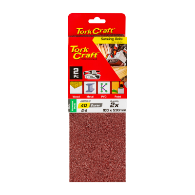 (image for) Sanding Belt 100 X 530mm 40grit 2/pack